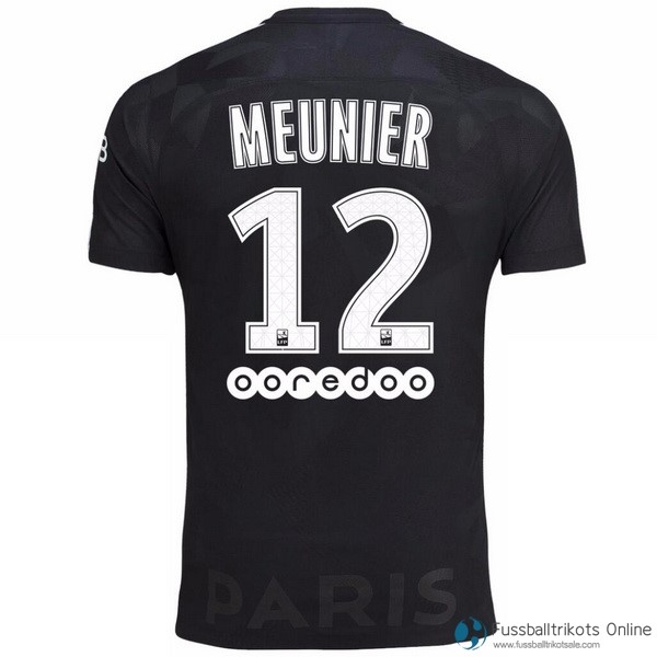 Paris Saint Germain Trikot Ausweich Meunier 2017-18 Fussballtrikots Günstig